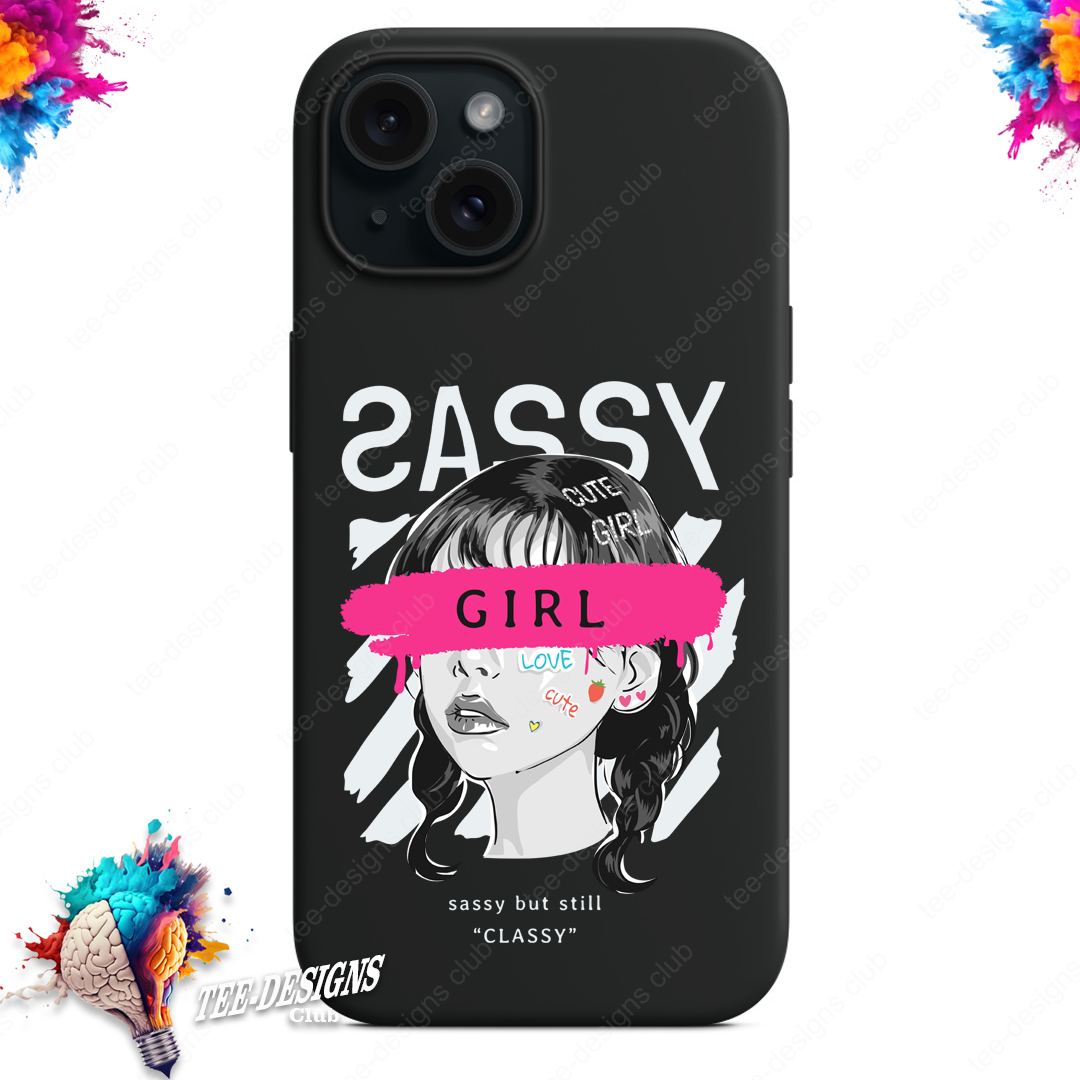 Sassy girl 00001 graphic design