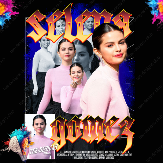 Selena Gomez 00001 graphic design