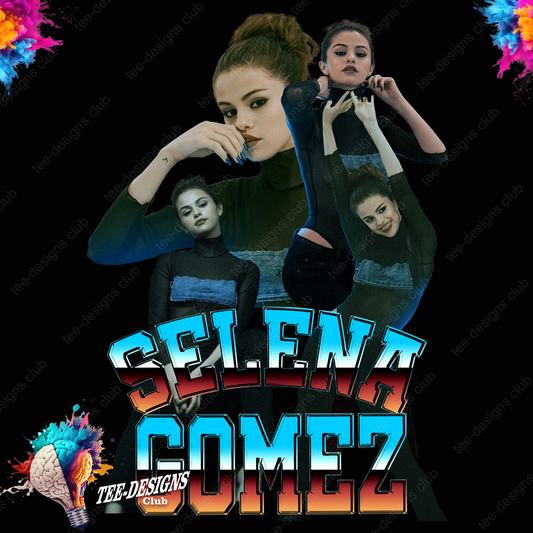 Selena Gomez 00004 graphic design