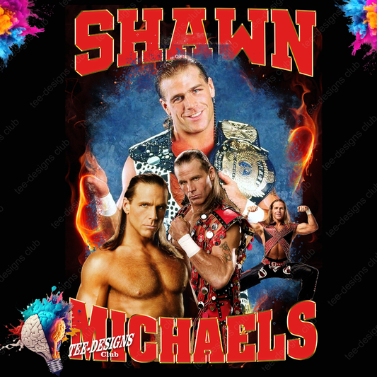 Shawn Michaels 00002 graphic design