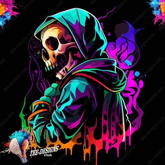 Skull 00003 graphic design