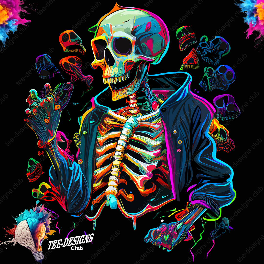 Skull 00004 graphic design