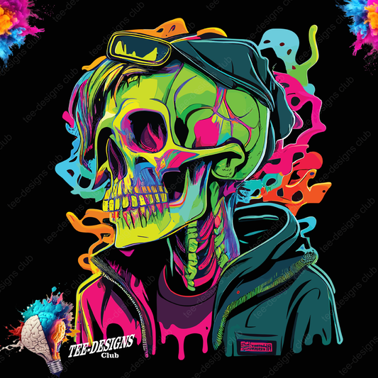 Skull 00013 graphic design