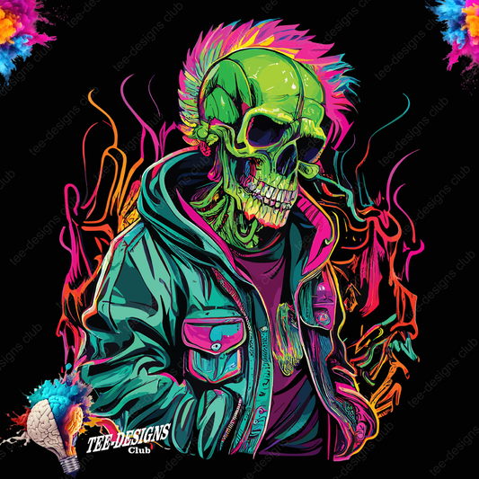 Skull 00014 graphic design