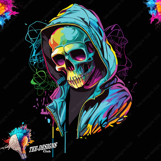 Skull 00015 graphic design