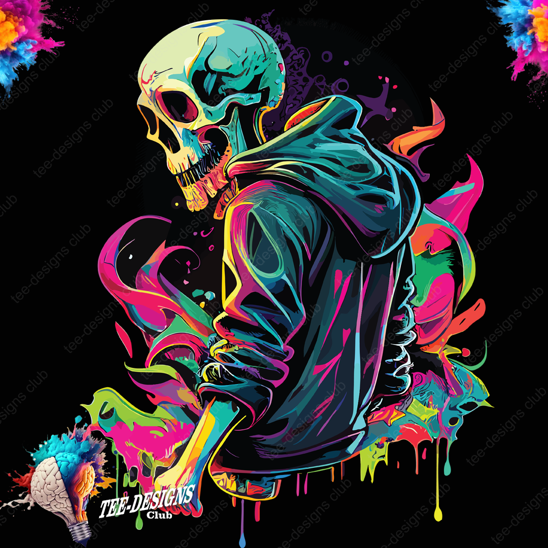 Skull 00017 graphic design