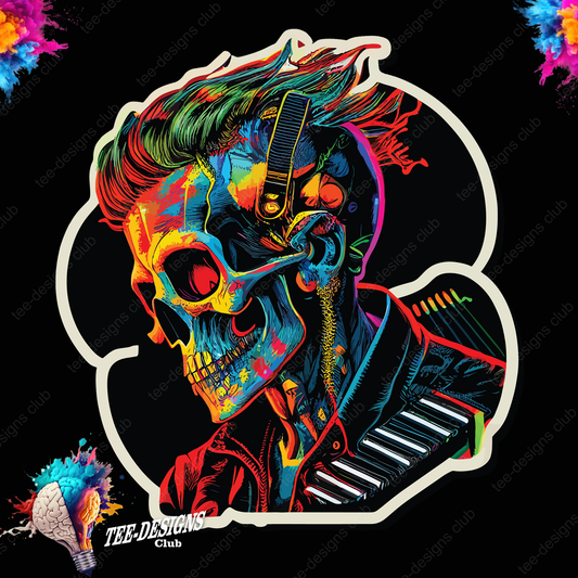 Skull 00022 graphic design