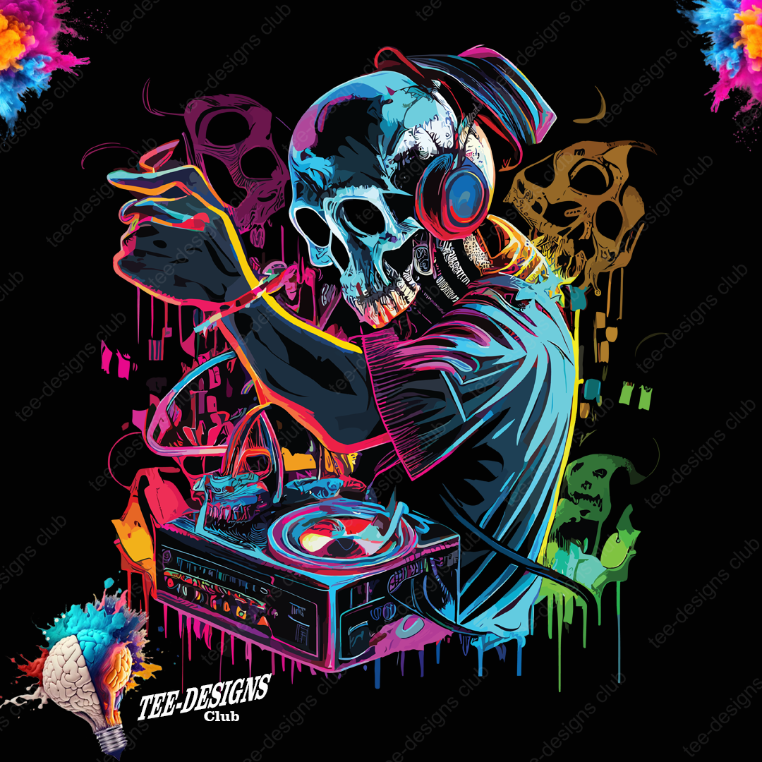 Skull 00023 graphic design