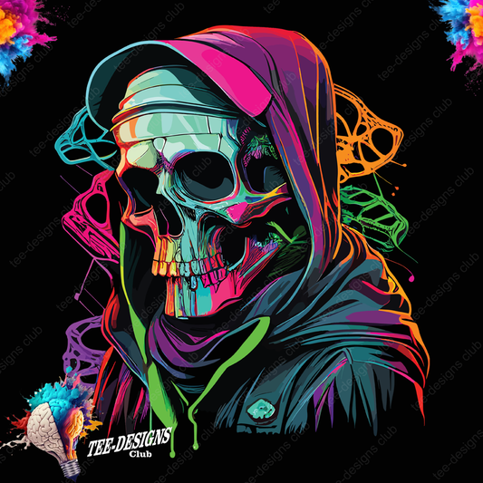 Skull 00028 graphic design