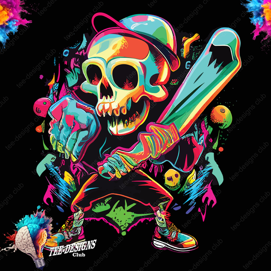 Skull 00030 graphic design