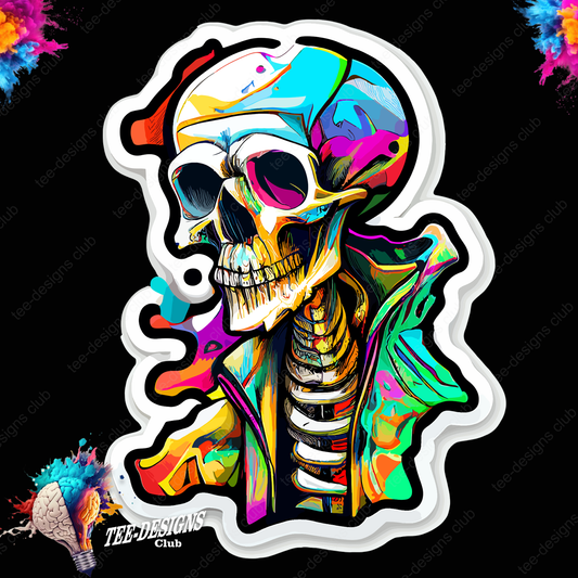 Skull 00032 graphic design