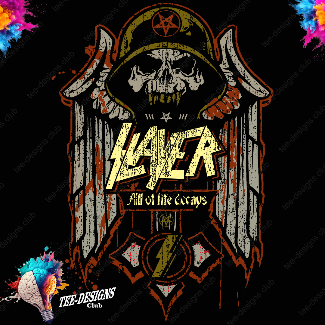 Slayer 00001 graphic design