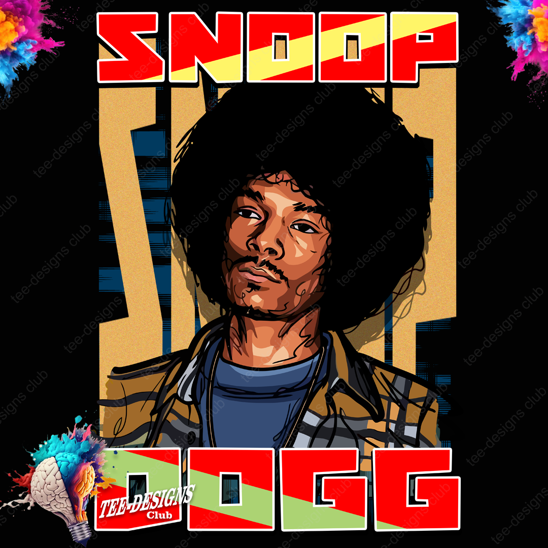 Snoop Dogg 00002 graphic design