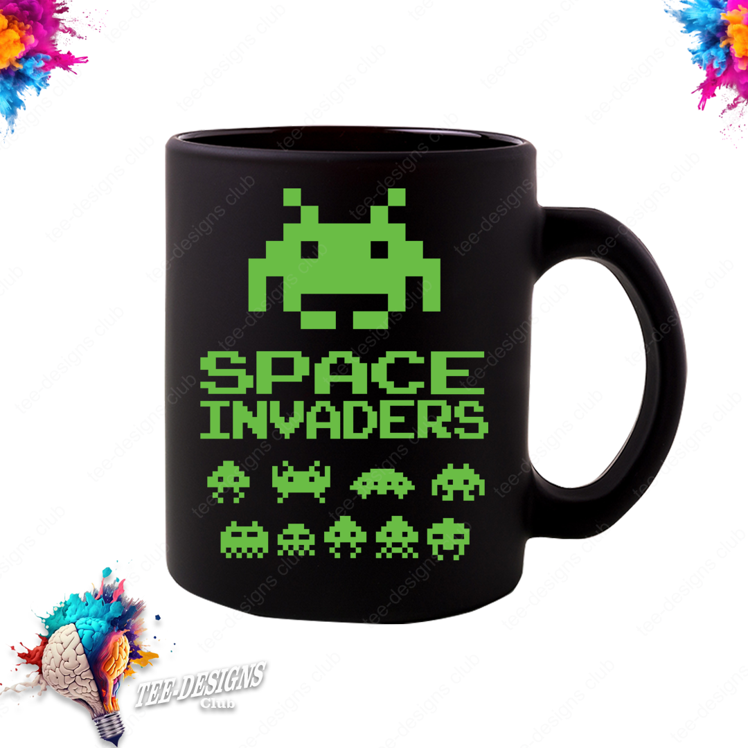 Space invaders 00001 graphic design