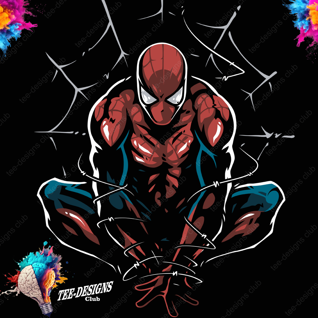 Spiderman 00003 graphic design – t-shirt designs club