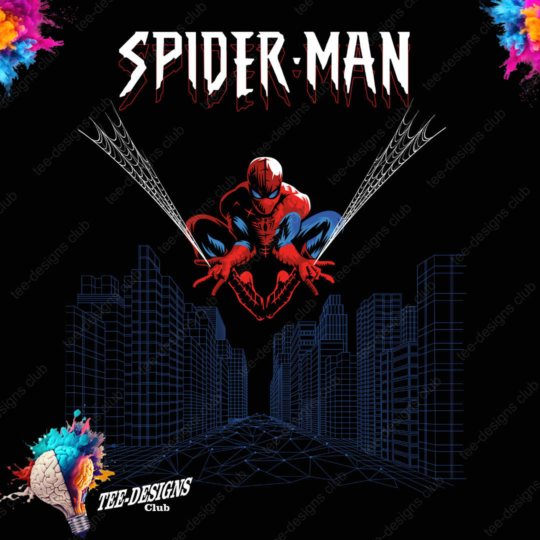 Spiderman 00025 graphic design