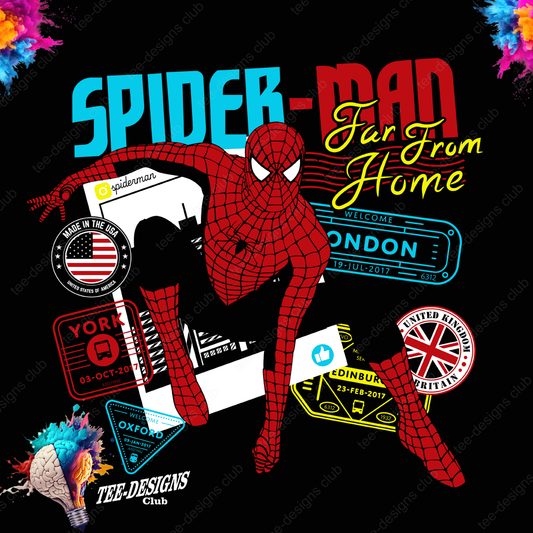 Spiderman 00028 graphic design