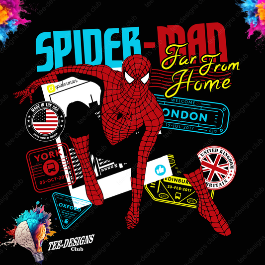 Spiderman 00050 graphic design