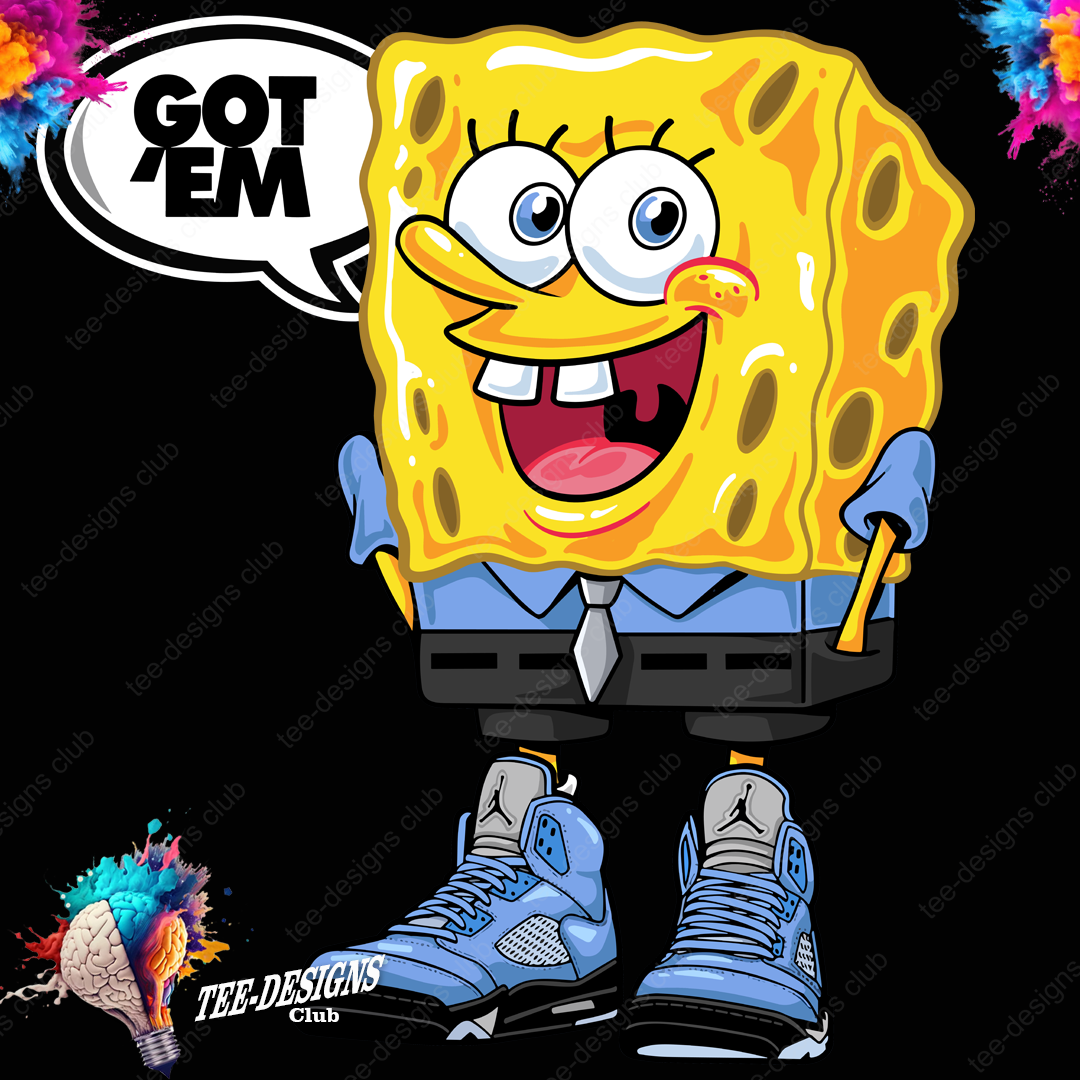 Sponge Bob 00001 graphic design