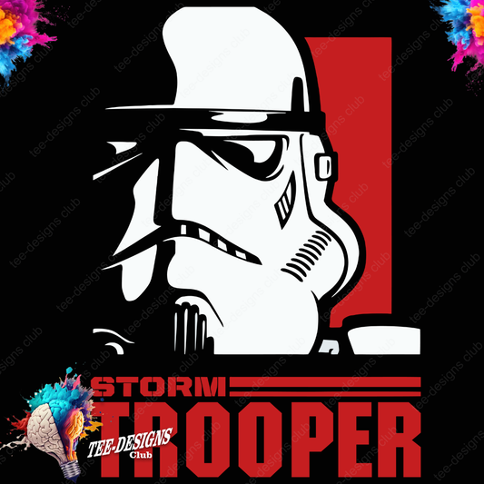 Storm Trooper 00001 graphic design