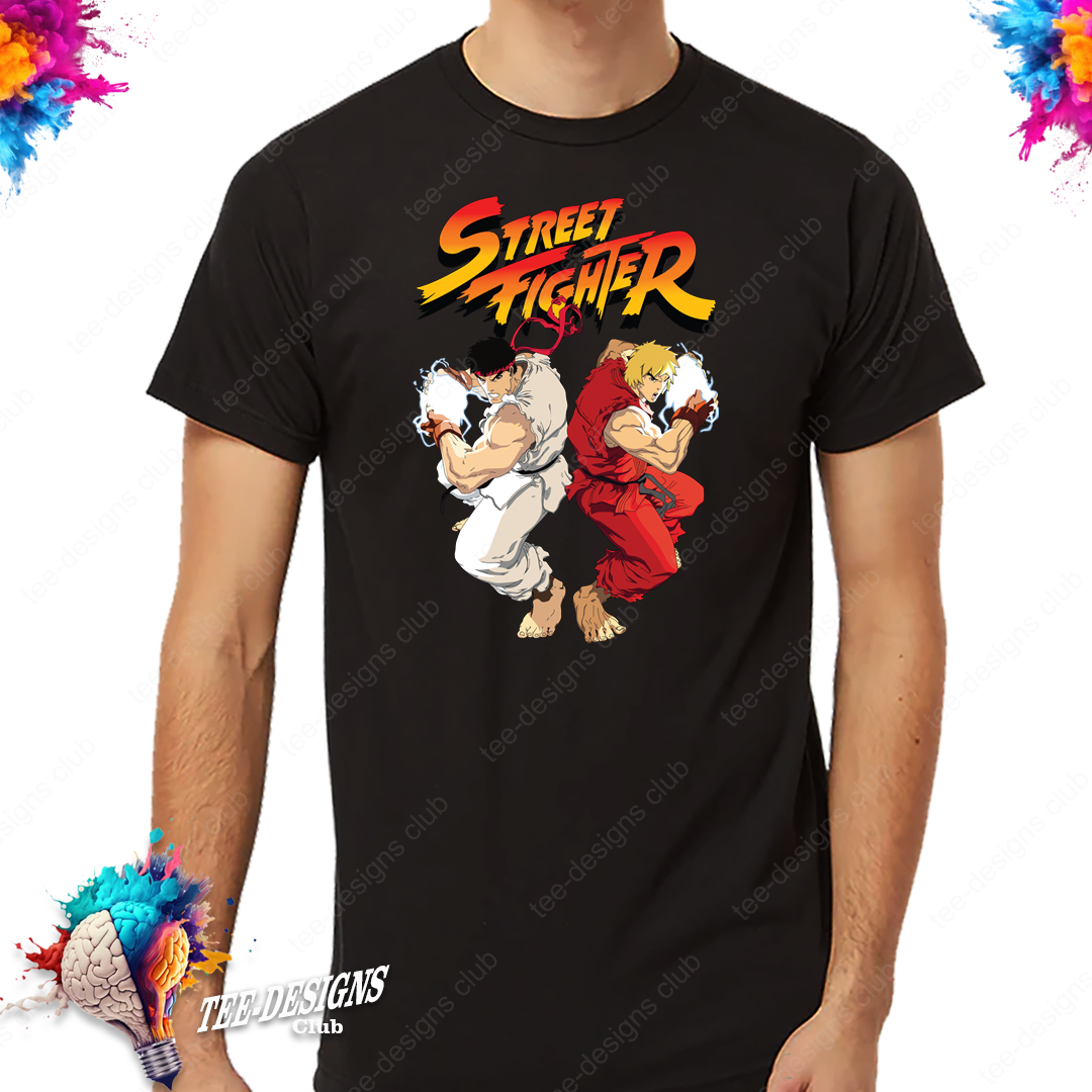 Street fighter 00001 graphic design