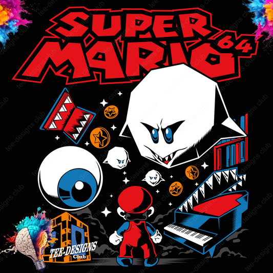 Super Mario 00006 graphic design