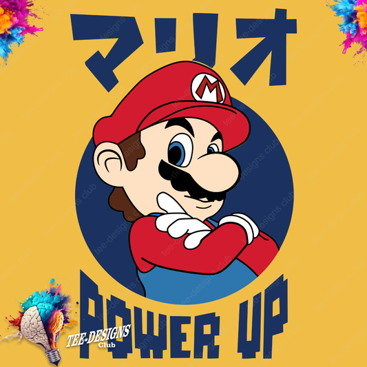 Super Mario 00008 graphic design