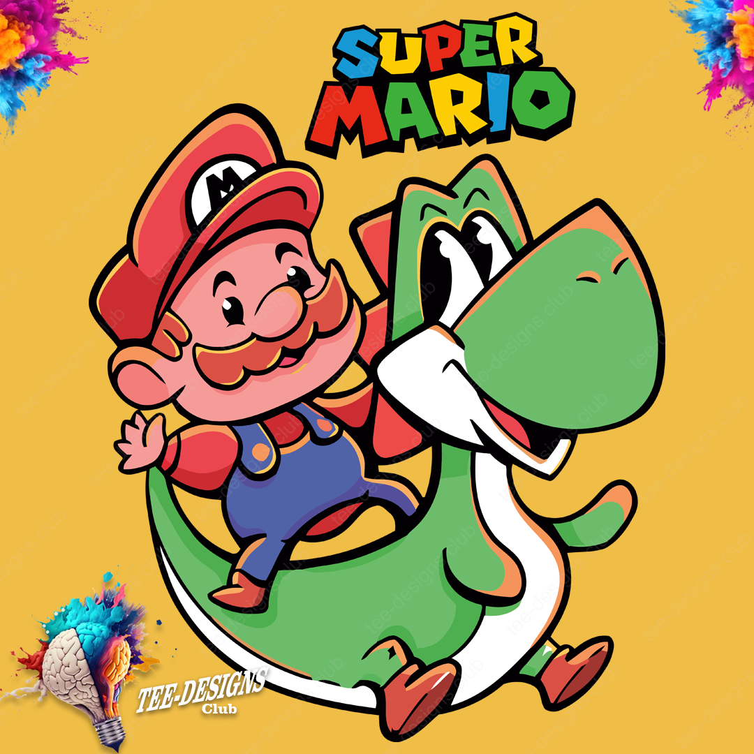 Super Mario 00012 graphic design