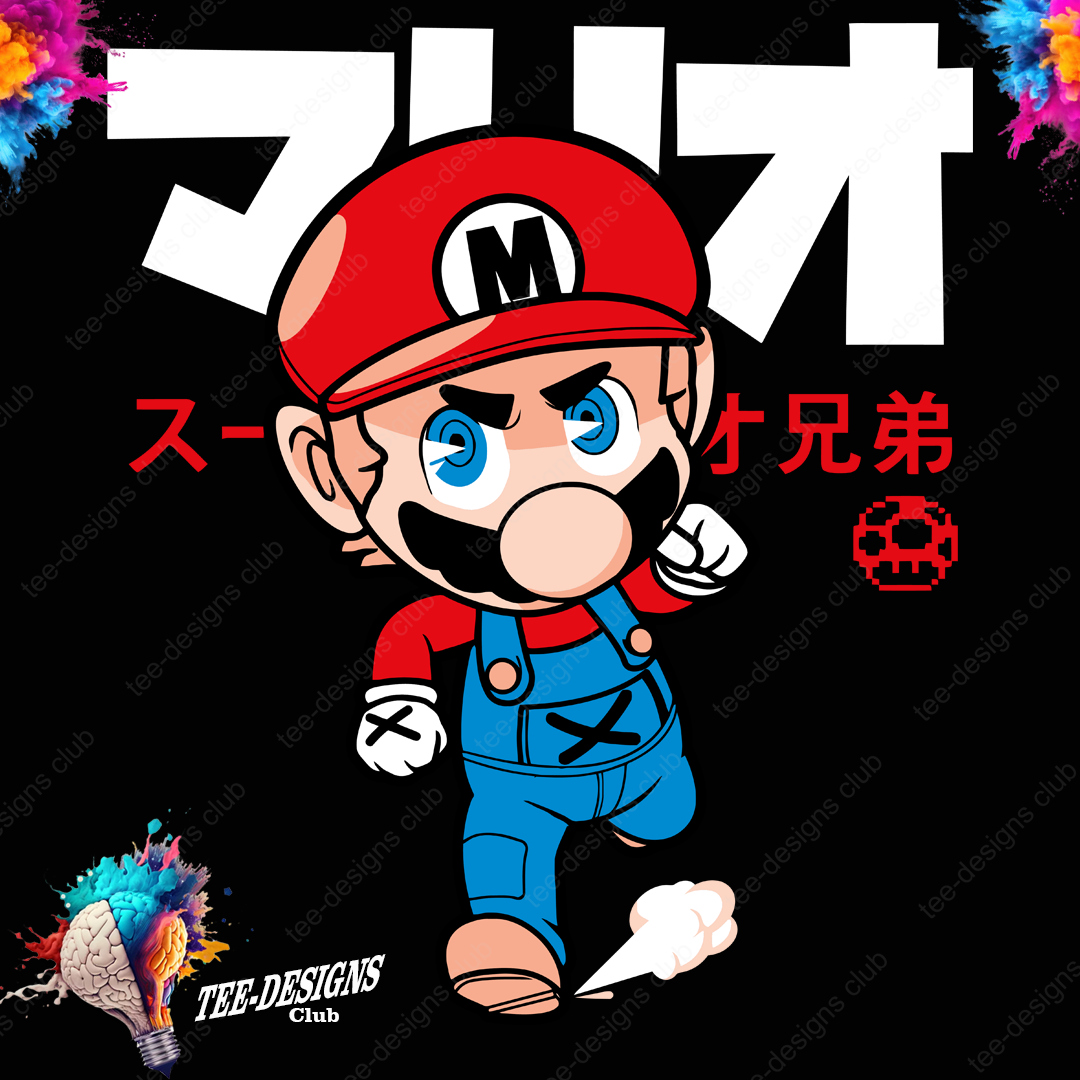 Super Mario 00021 graphic design