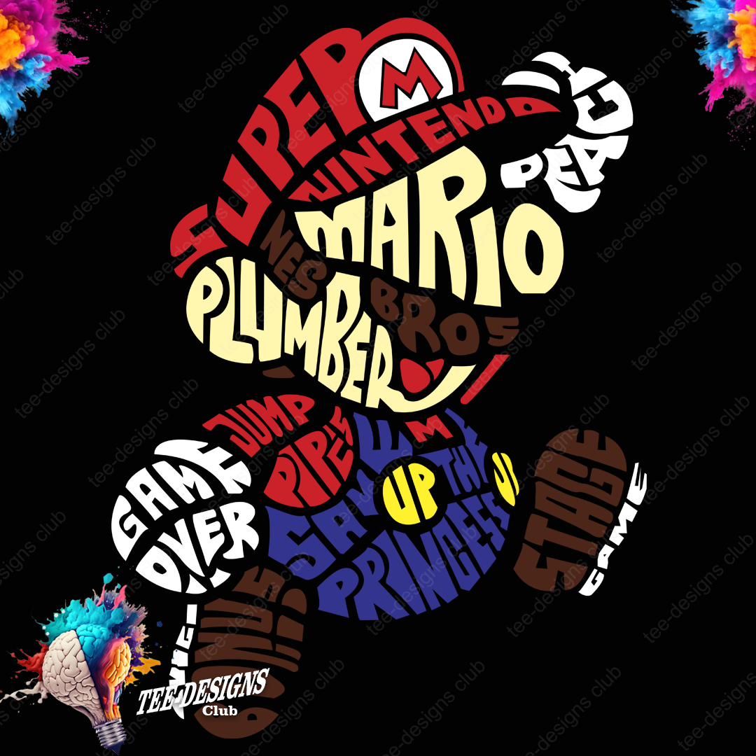 Super Mario 00034 graphic design