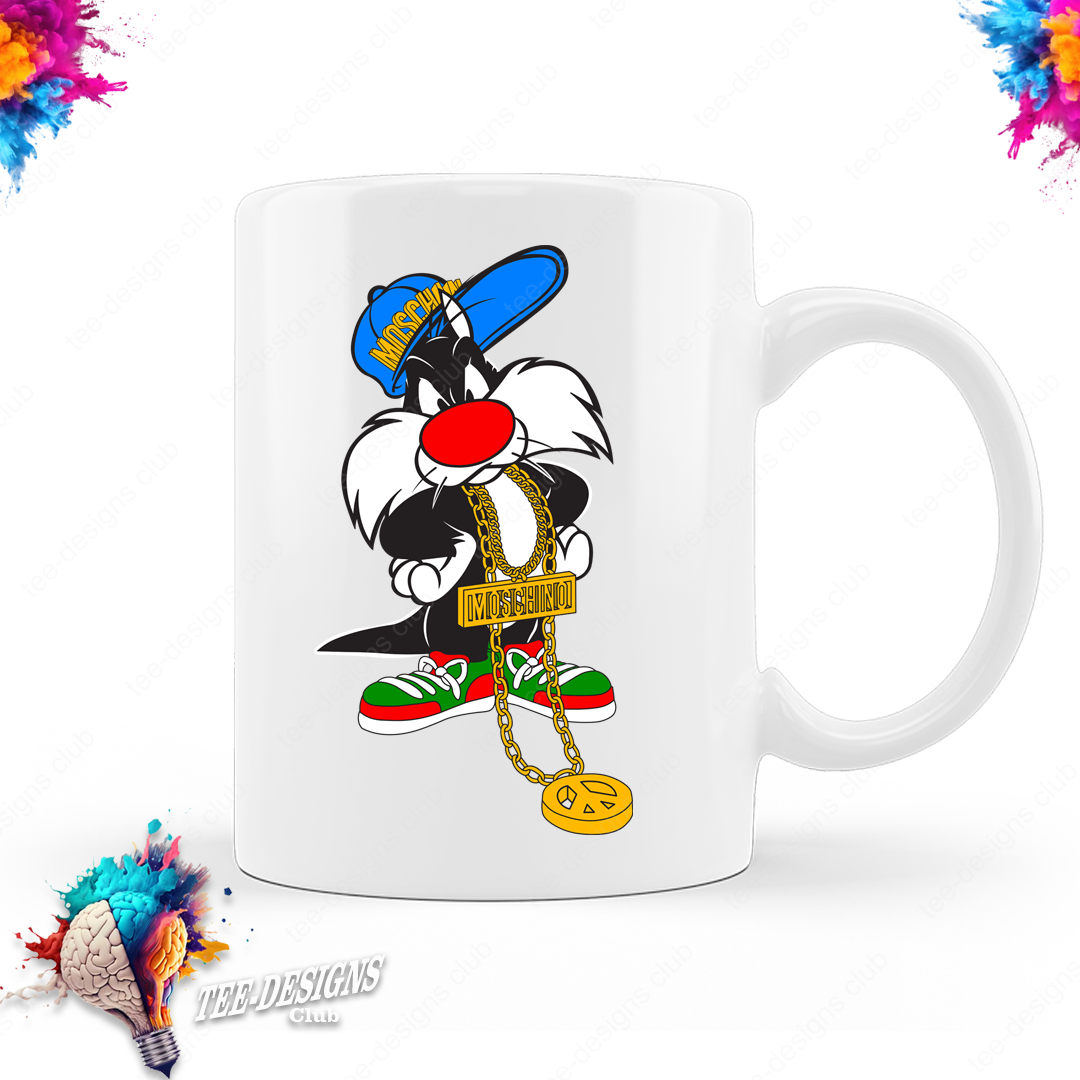 Sylvester and tweety 00003 graphic design