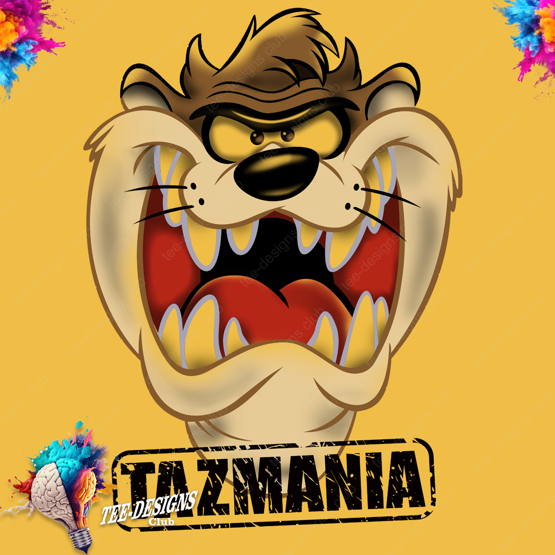 Tazmanian devil 00001 graphic design