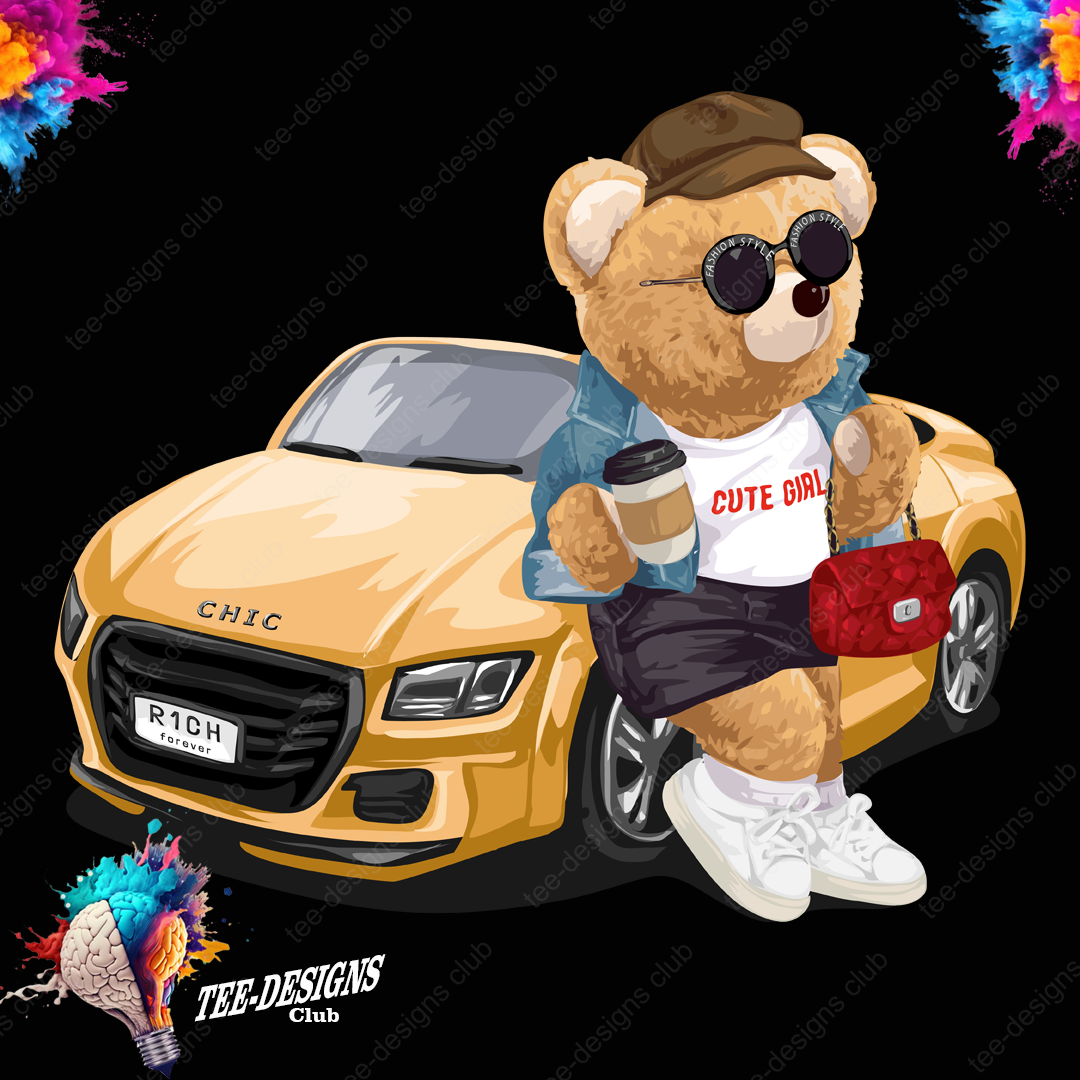 Teddy Bear 00009 graphic design