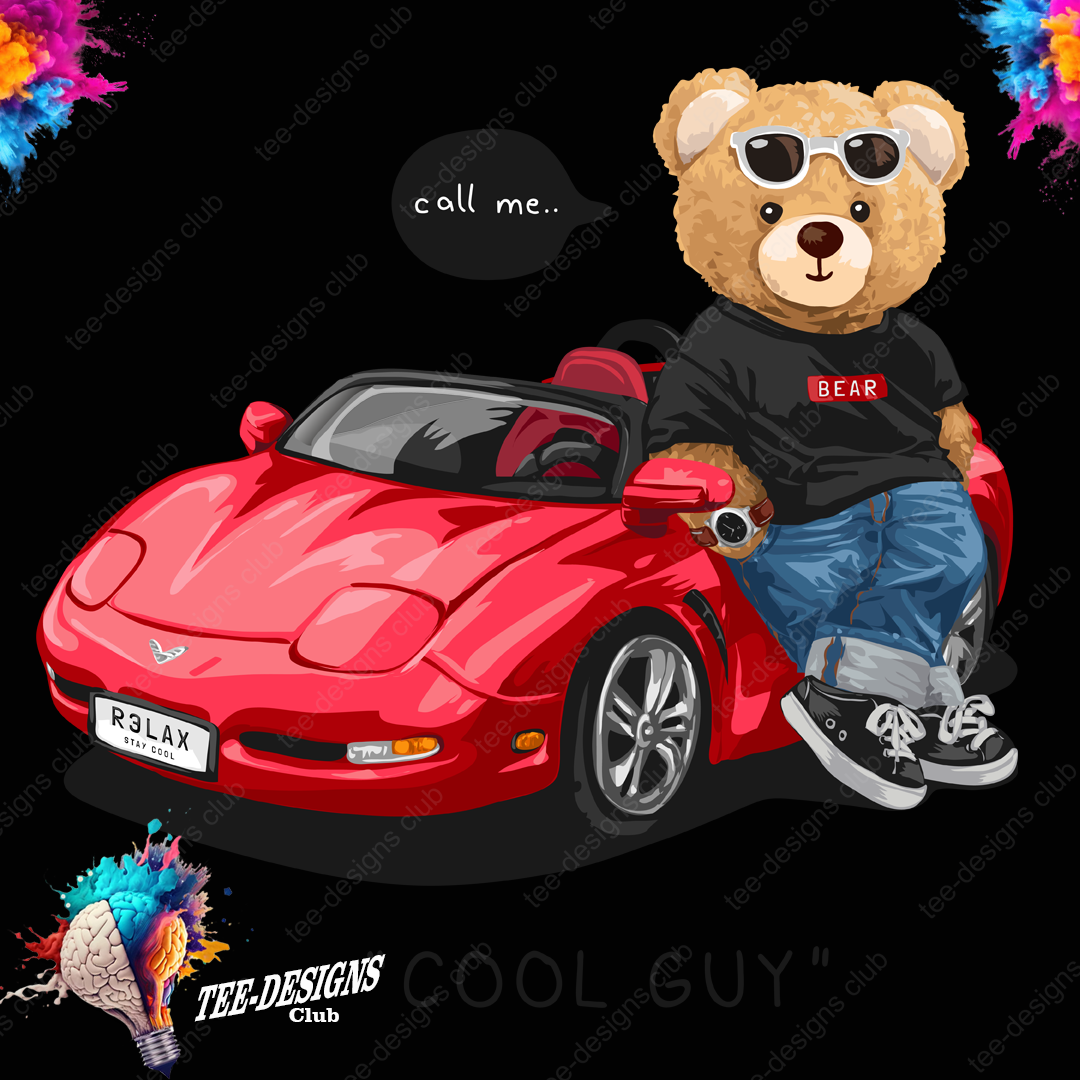 Teddy Bear 00014 graphic design