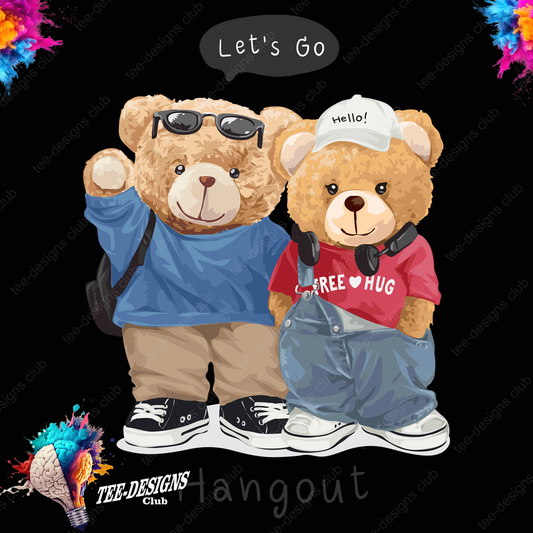 Teddy Bear 00022 graphic design