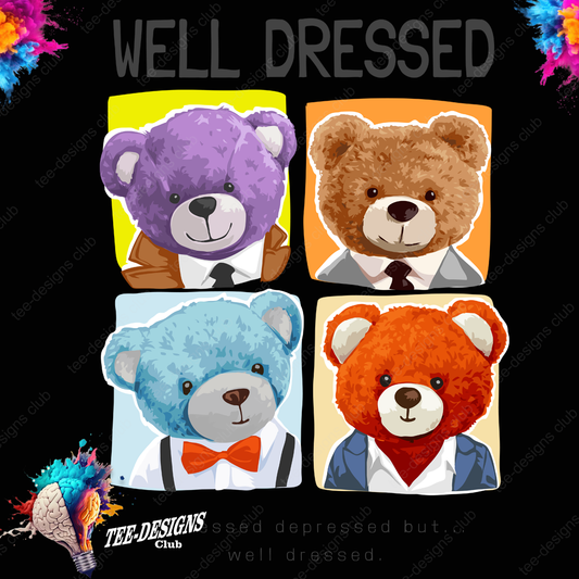 Teddy Bear 00030 graphic design