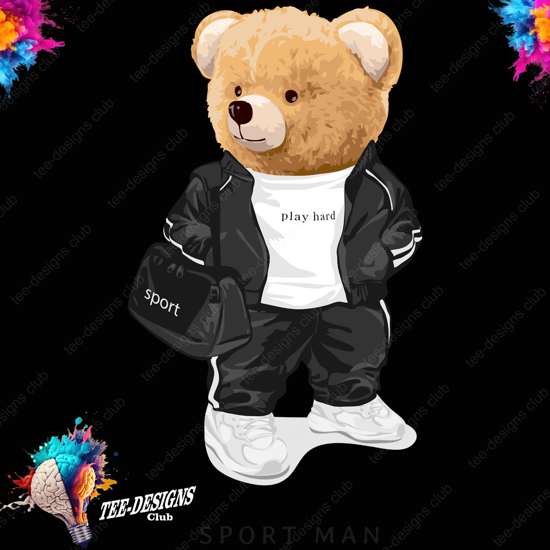 Teddy Bear 00034 graphic design