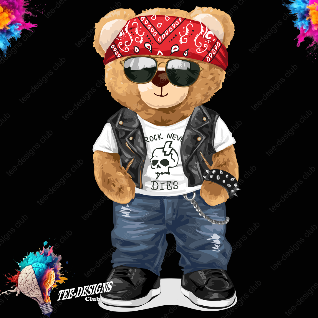 Teddy Bear 00035 graphic design