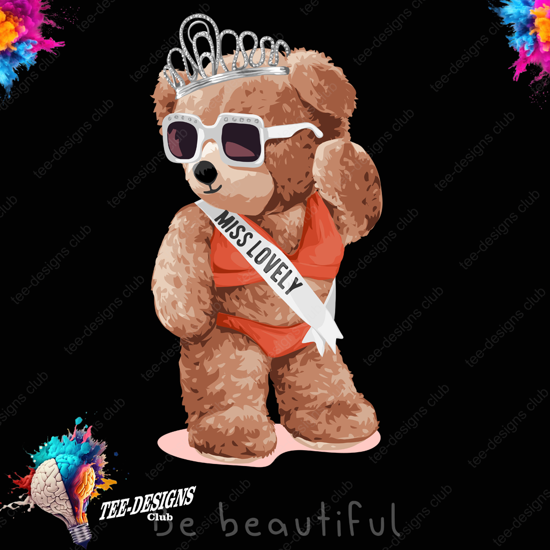 Teddy Bear 00040 graphic design