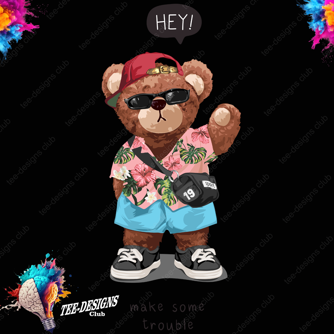 Teddy Bear 00041 graphic design