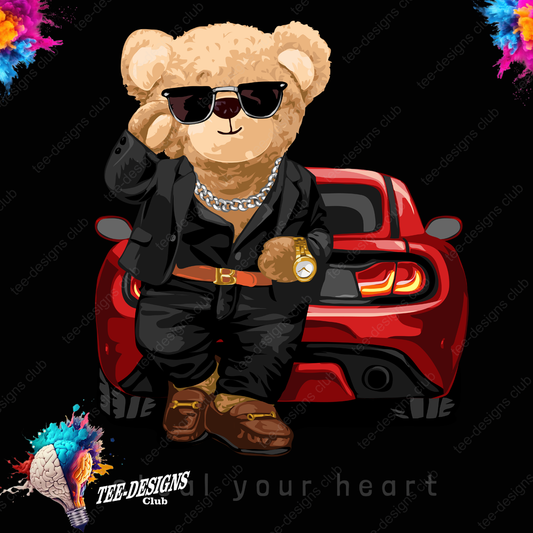 Teddy Bear 00049 graphic design