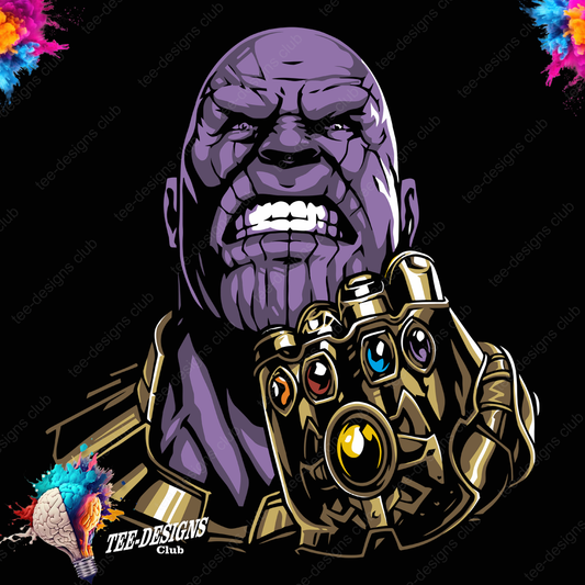 Thanos 00001 graphic design