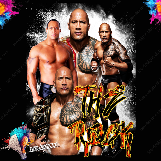 The Rock 00004 graphic design