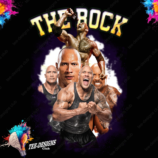 The Rock 00005 graphic design