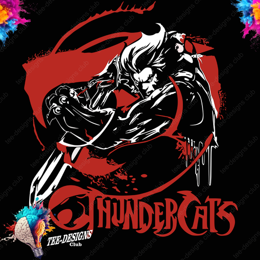 Thunder Cat 00002 graphic design