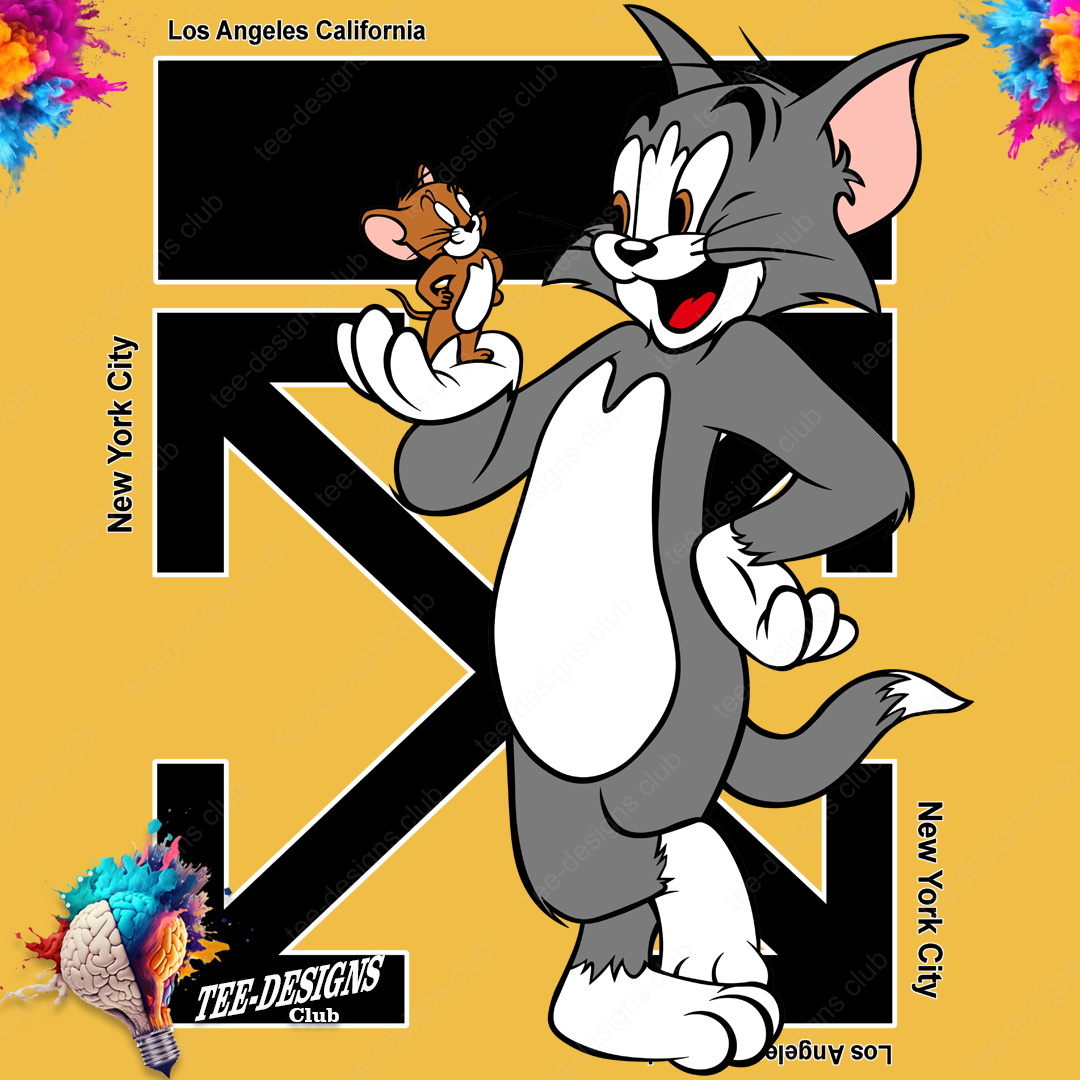 Tom and Jerry 00003 graphic design