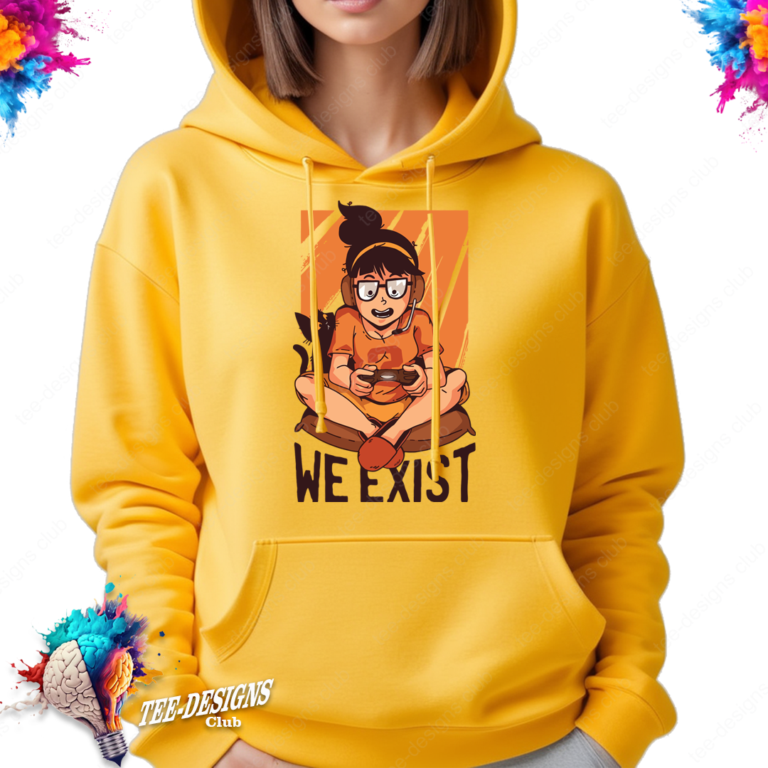 We exist 00001 graphic design