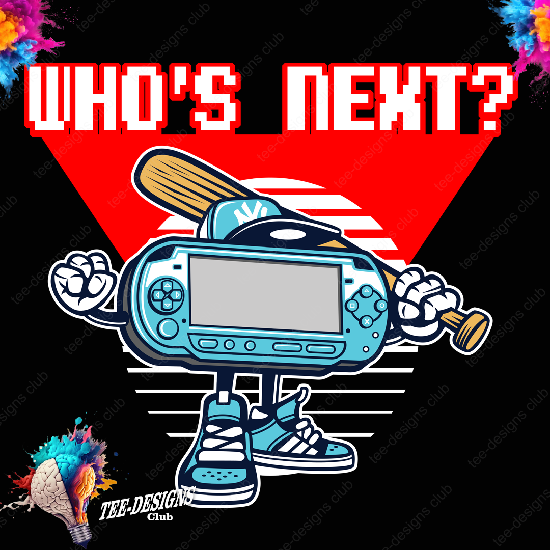 Who's next 00001 graphic design