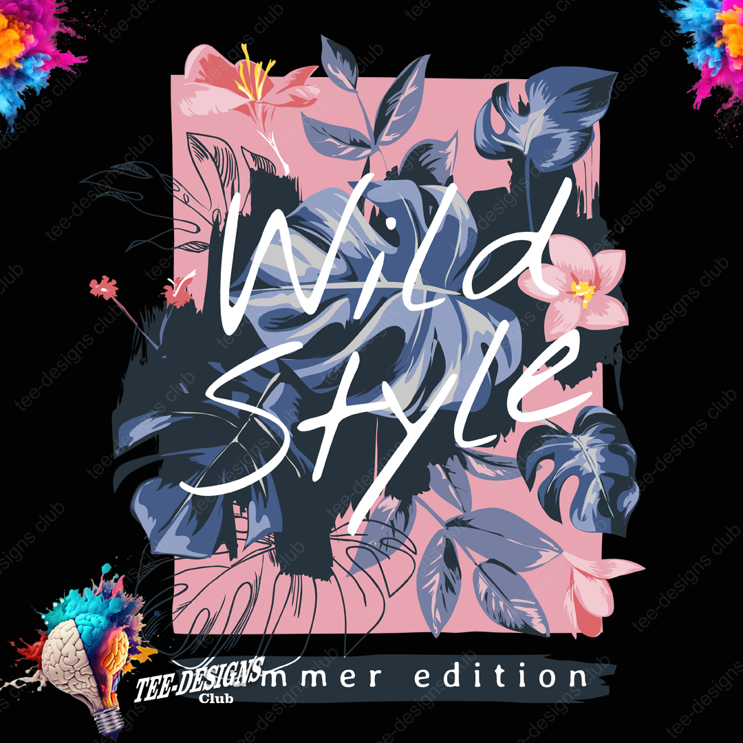 Wild style 00001 graphic design