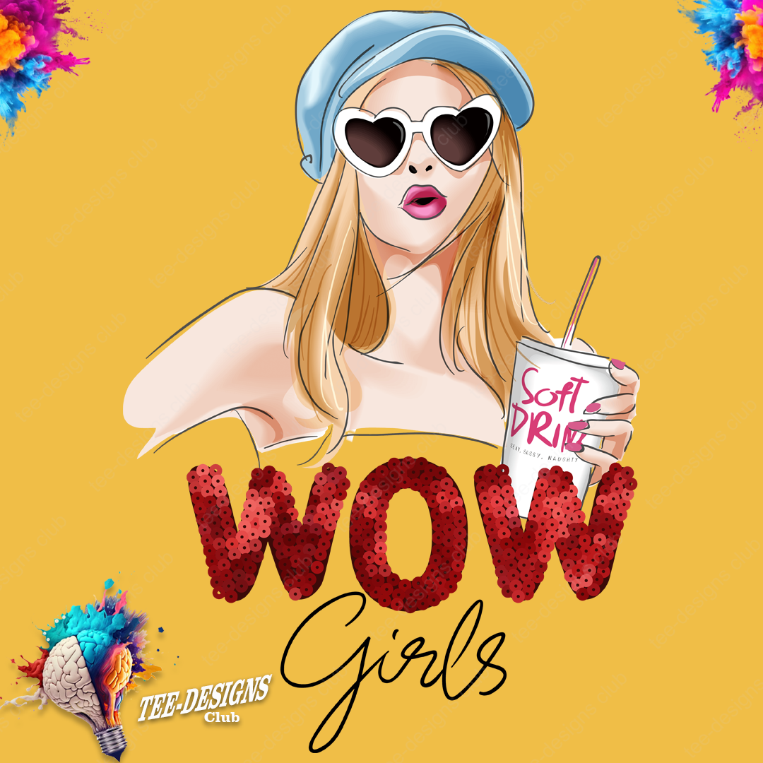 Wow girls 00001 graphic design